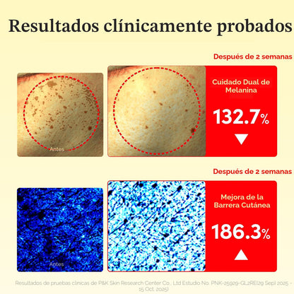 Crema Facial con Vitamina C, 5% Niacinamida y 3% TXA, Hidratación Ligera