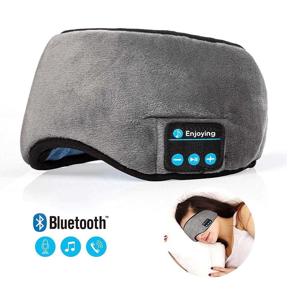 Antifaz Inteligente Bluetooth con Música — Duerme Profundo y Descansa Mejor