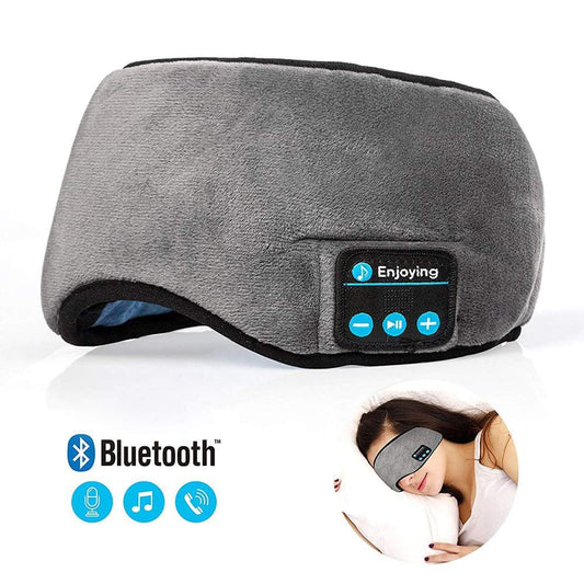 Antifaz Inteligente Bluetooth con Música — Duerme Profundo y Descansa Mejor